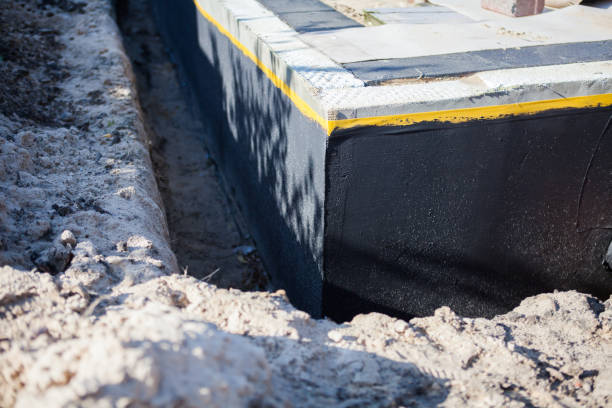 Residential Waterproofing installation at a Harrietta, MI home by SJ Waterproofing Pros