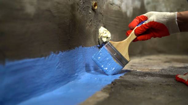 SJ Waterproofing Pros commercial waterproofing team near Harrietta, MI